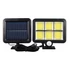 Kültéri napelemes lámpa mozgásérzékelővel, 260 Lm/W, COB LED, ABS, 3,5M kábel, 30 W, TÁVIRÁNYíTÓVAL