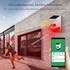 Szoláros kültéri mozgásérzékelő WiFi-s